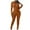 Brown, variant on LYXSSBYX Jumpsuits for Women Dressy Women's Summer Casual Sexy V-neck Jumpsuit Waistband Slimming Jumpsuit