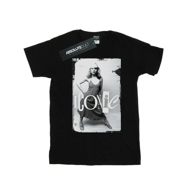 Debbie Harry T-Shirt Boyfriend en Coton pour Femmes avec Photo Emblématique