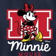 thumbnail image 3 of Disney - Minnie Mouse - Collegiate M - Youth Crewneck Fleece Sweatshirt, 3 of 5