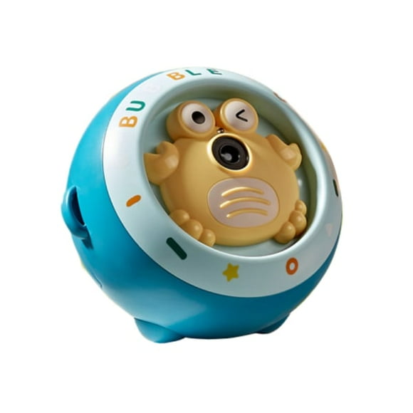 Bubble Machine | Crab Bubble Machines for Kids | Automatic Bubble Machine Electric Fan for Boys Girls Games Outdoor Toy (Blue)