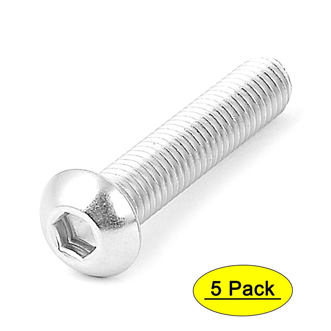 Stainless Steel M4 X 40 Metric Button Socket Head Screw A2  pack of 10 