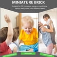 thumbnail image 3 of 80Pcs 1:16 Miniature Brick Wall Bricks Model Fairy Garden Micro Landscape Decor, 3 of 6