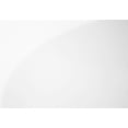 thumbnail image 3 of Contemporary Home Living 23.75" Glossy White and Silver Contemporary Rectangular Side Accent Table, 3 of 4