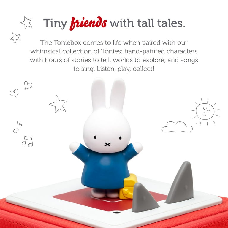 Tonies Miffy, Audio Play Figurine for Portable Speaker