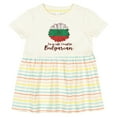 thumbnail image 3 of Inktastic I'm So Cute, I Must Be Bulgarian Sunflower Girls Baby Dress, 3 of 5