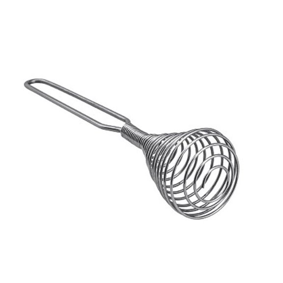 ZUARFY Practical Kitchen Push Spiral Manual Egg Beater Tool Protable Whisk for Milk Drink Coffee Shake Frother Mixer Foamer