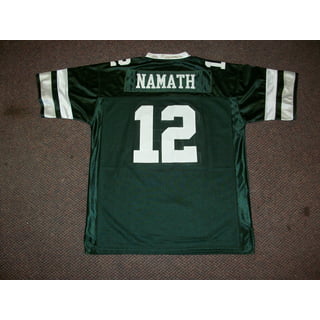 Men's Nike Joe Namath Gotham Green New York Jets Game Retired Player Jersey