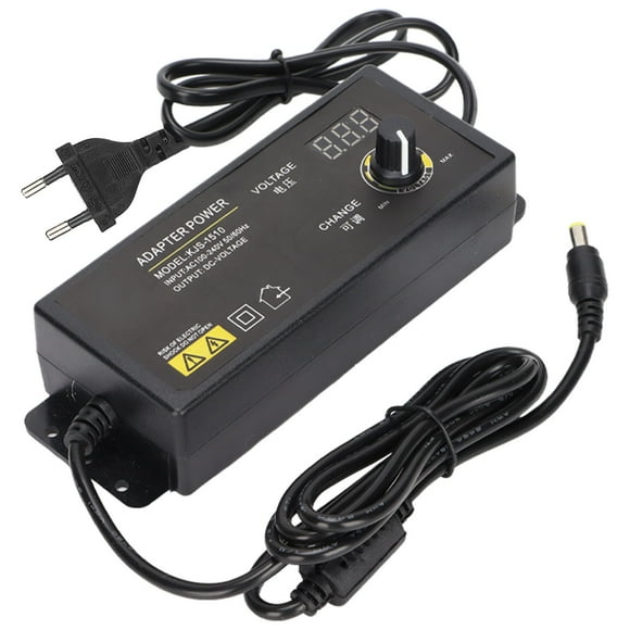 Adaptador de Corriente Sincero de Voltaje regulable 3-24V 4A 90W Pantalla LED