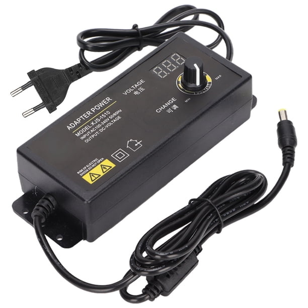 Adaptador de Corriente Sincero de Voltaje regulable 3-24V 4A 90W Pantalla LED