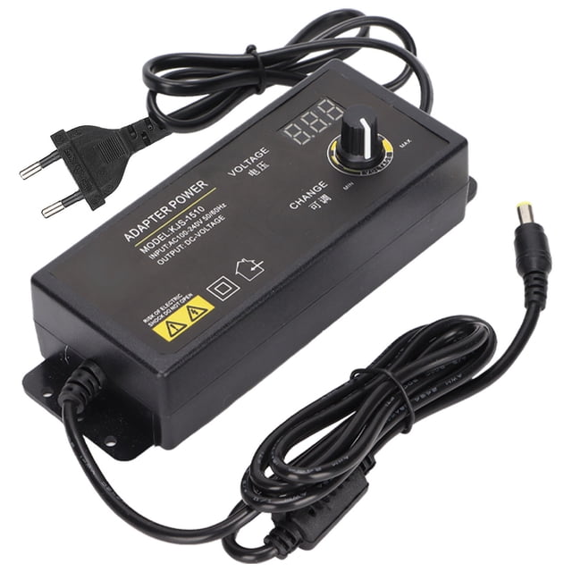 Adaptador de Corriente Sincero de Voltaje regulable 3-24V 4A 90W Pantalla LED