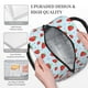 thumbnail image 3 of Fotbe Strawberry Bolsa de Almuerzo con Estampado, Lonchera Aislada, Contenedor de Comida Reutilizable Tipo Cooler a Prueba de Fugas, 3 of 6