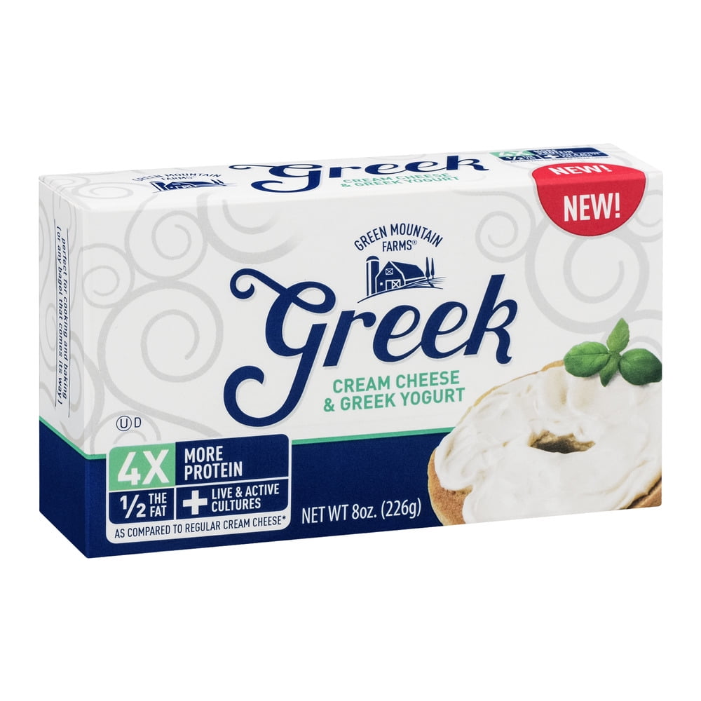Green Mountain Farms Cream Greek Cheese & Greek Yogurt, 8 oz.