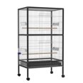 thumbnail image 1 of PawHut Cage de Vol Roulante 54” Extra Large Oiseau, 1 of 4