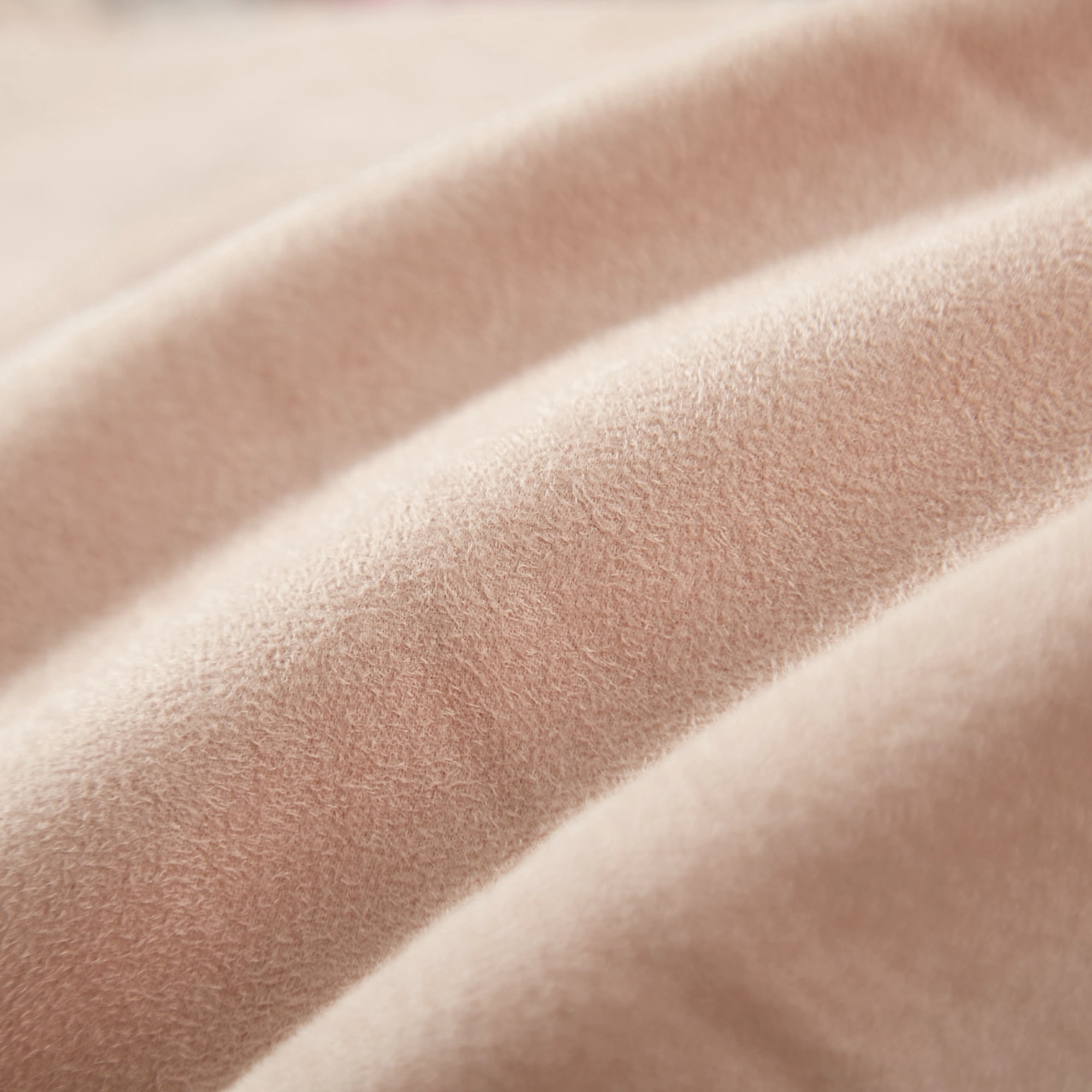 Better Homes & Gardens Mongolian Faux Fur Oblong Pillow, 12 x 21, Blush
