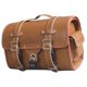 thumbnail image 4 of Bolsa de cola de motocicleta genérica Bolsa de almacenamiento retro de Zipe Multifuncional Marrón, 4 of 8