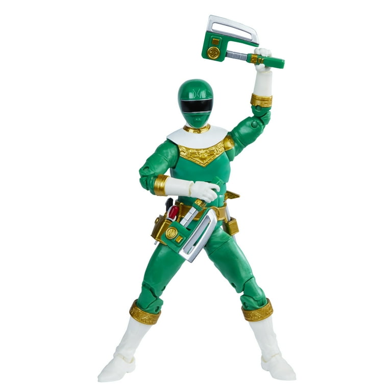 Power Rangers Lightning Collection Zeo IV Green Ranger Action