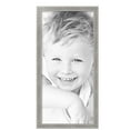 thumbnail image 2 of ArtToFrames 16" x 34" Classic Antique Silver Picture Frame, 16x34 inch Silver Wood Poster Frame (WOM-4926), 3 Pack, 2 of 6