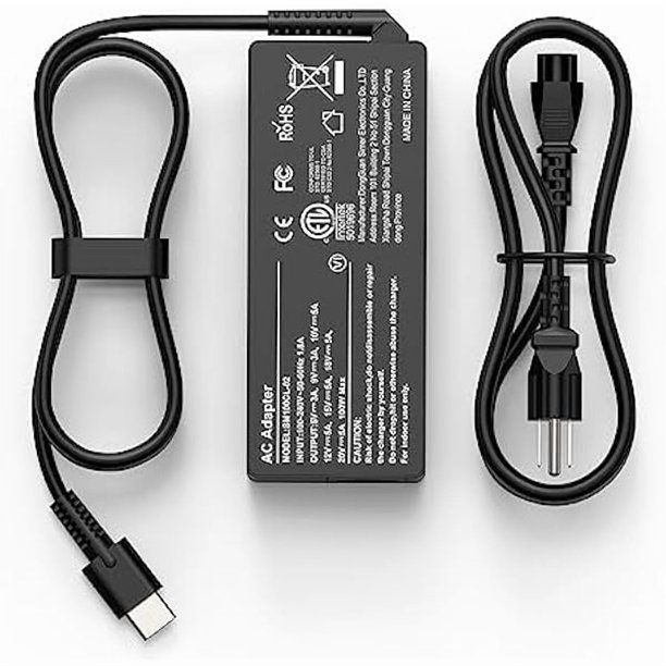 wonima11 100W USB C Fast Charger Power Adapter Compatible with Lenovo Thinkpad,MacBook Pro/Air, iPad Pro,HP,Dell,Asus All USB-C Device