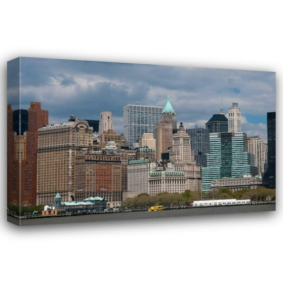 Erin Berzel 24x17 Gallery Wrapped Canvas Wall Art Titled - Financial District I