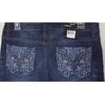 thumbnail image 2 of Nine West Jeans Ladies Rosemary Straight Leg Bling Jeans Royale (10), 2 of 3