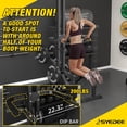 thumbnail image 2 of Syedee Assisted Pull up/ Dip machine, Plate-Loaded Machine with 800LBS Capacity, Dip Station for Strength Training,230 lbs Sets, 2 of 6
