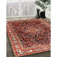 thumbnail image 3 of Ahgly Company Machine Washable Indoor Rectangle Traditional Orange Salmon Pink Area Rugs, 2' x 3', 3 of 7