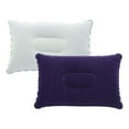 thumbnail image 1 of Almohada para acampar - Almohada inflable - Almohadas de viaje para mochileros y aviones, almohadas inflables con soporte lumbar, almohadas ultraligeras, comprimibles, cómodas y ergonómicas, 1 of 6