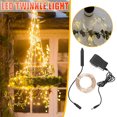 thumbnail image 1 of 2m 280led Curtain String Fairy Light Tree Vine Copper Wire Decoration Lamps, 1 of 5