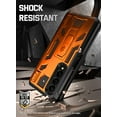 thumbnail image 2 of Poetic Spartan Case for Samsung Galaxy Z Fold 4, Full Body Rugged Case with Kickstand, Metallic Orange, 2 of 6