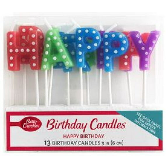 Betty Crocker™ Premium Happy Birthday Candles