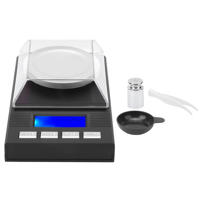 Báscula de monedas, báscula de joyería Digital de 0,001g ~ 50g, minibáscula de joyería con pesaje de durabilidad extendida