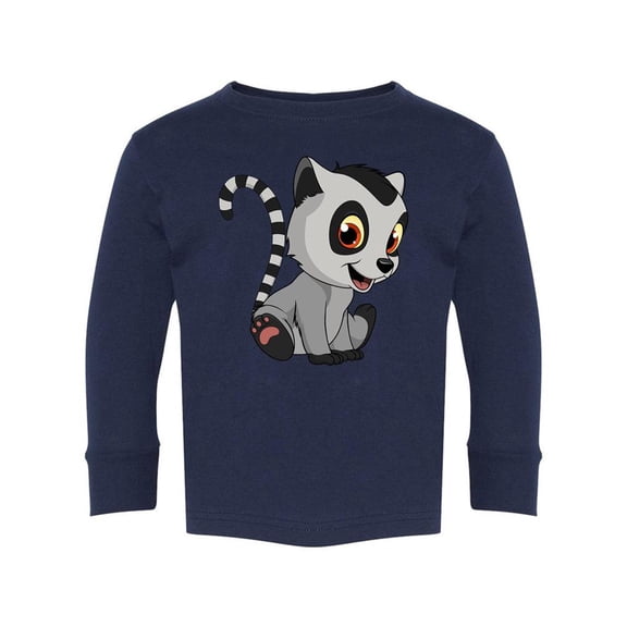 Adorable Lemur Long Sleeve Toddler -Image by Shutterstock, 5 Toddler