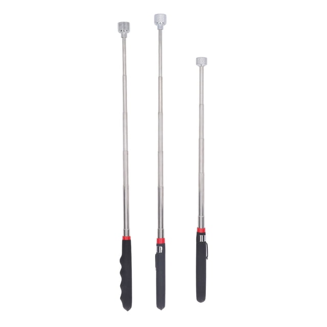 Bolígrafo De Recogida Magnético Telescópico, Herramienta De Recogida Magnética Telescópica, Imán De Acero De Goma Portátil Robusto Y Estable De 10LB 15LB 20LB Para Garajes