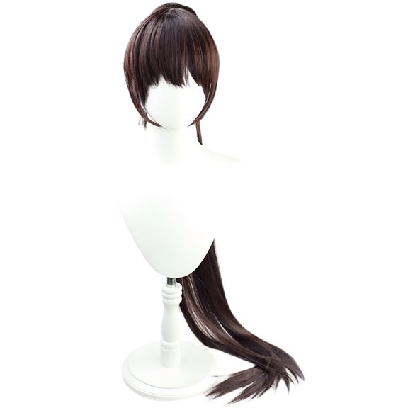 Unique Bargains Wigs for Women 33" Brown Wigs with Wig Cap