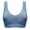 Blue, variant on Womens Underwear,Womens Plus Size Sports Bra No Wire Comfort Sleep Bra Plus Size Workout Activity Bras with Non Removable Pads Shaping Bra Womens Wireless Bra Bra for Women Brown Xl