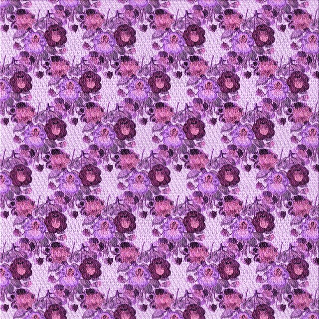 Ahgly Company Machine Washable Indoor Square Transitional Violet Purple Area Rugs, 8' Square