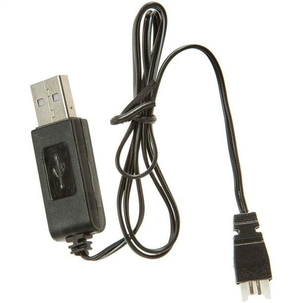 HobbyFlip 3.7V USB Battery Charger any mAh Auto Shut Off w LED Charge