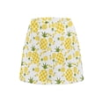 thumbnail image 2 of Uorisango Diamond Pineapple Tennis Skirt for Women Size S Stretchy Versatile Tennis Golf Skirts for Women with Shorts Fashion Relaxed Outing Wear with Pockets Workout Sports, 2 of 7