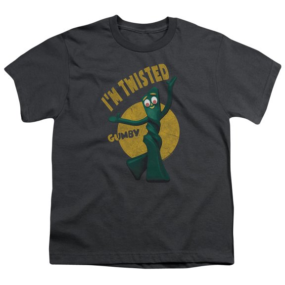 Gumby - Twisted - Youth Short Sleeve Shirt - Small