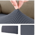 thumbnail image 4 of YoGold Stretchable Headboard Cover – Full Wrap Dustproof Protector, Elastic Soft Padded Headboard Cover for 71 Inch Bed Gray, 4 of 6
