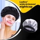 thumbnail image 3 of Capó de pelo de ancho de bronceado de bronceado bufanda bufanda para dormir gorra de moda softness sombrero turbans cabeza cubierta de pelo envolturas para las mujeres durmiendo gris flamingo sidaley AP008211-20, 3 of 6