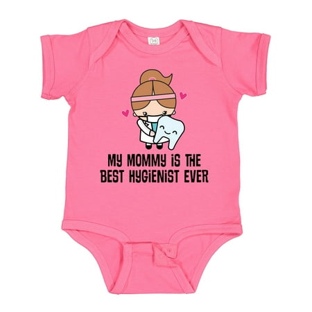 

Inktastic Best Hygienist Ever Mommy Gift Baby Girl Bodysuit