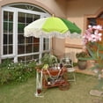 thumbnail image 6 of LAGarden 6 Ft Fringe Umbrella Replacement Canopy Top Cover Outdoor Patio Green, 6 of 6