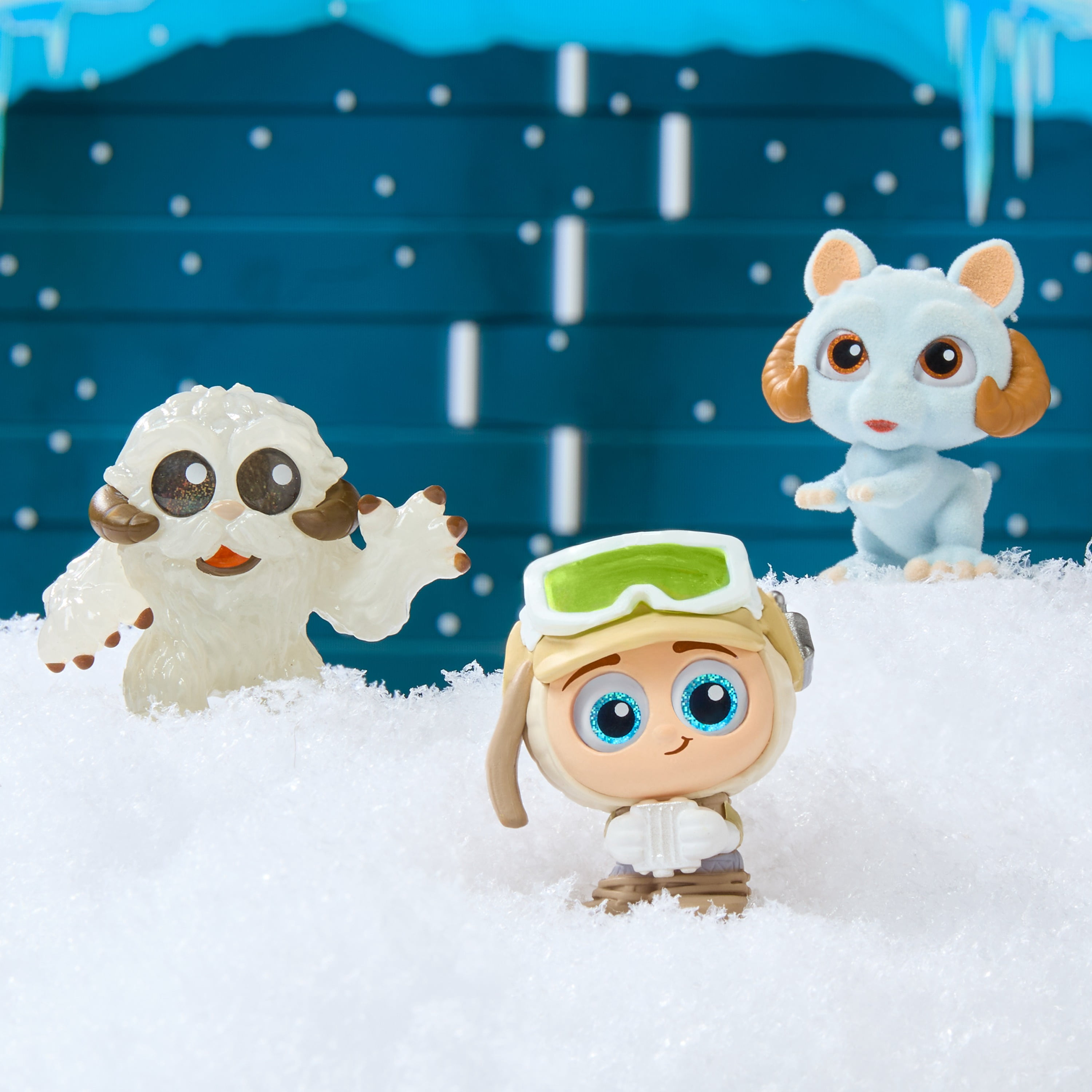 STAR WARS™ Doorables Galaxy Peek Capsule Series 5, Collectible Mini Figures, 4 Figures in Blind Capsule, Kids Toys by Just Play, Ages 5 and up