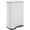 White, variant on YRLLENSDAN Garbage Can 13 Gallon Tall Kitchen Trash Can with Lid Stainless Steel Trash Can 13 Gallon Kitchen Foot Step Trash Cans for Kitchen Office Bedroom Bathroom