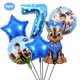 thumbnail image 3 of Decoración para fiesta de cumpleaños de Paw Patrol, vajilla de papel roja de Paw Patrol, vasos, platos y servilletas, kit de globos, juego de suministros para feliz cumpleaños, 3 of 5