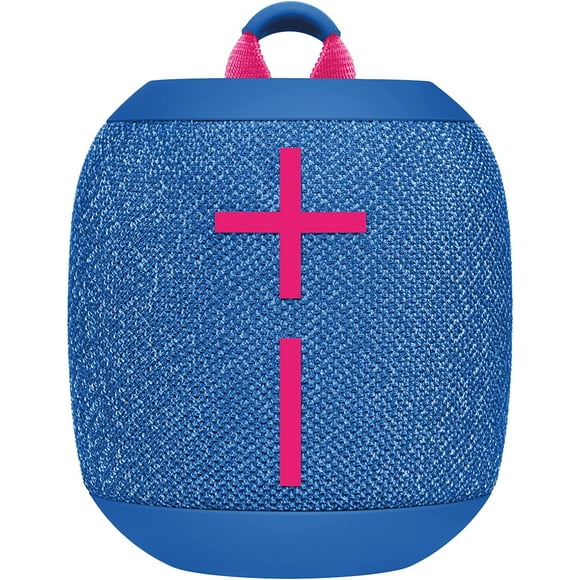 TRAHOO-ULTIMATE EARS WONDERBOOM 3, Small Portable Wireless Bluetooth Speaker, Big Bass 360-Degree Sound for Outdoors, Waterproof, Dustproof IP67, Floatable, 131 ft Range - Performance Blue