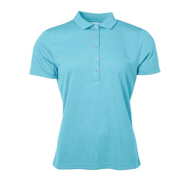 James and Nicholson - Polo Active para mujer señora (Azul Pacífico)