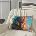 thumbnail image 6 of Fotbe Colorful Cloud Shepherd Dog Pillow Cases - Envelope Closure - Luxury, Extra Soft, Cooling Pillow Covers - Wrinkle, Fade, Stain Resistant-14"x20", 6 of 8