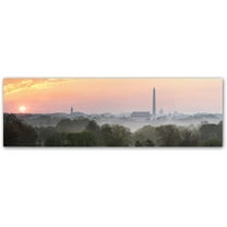 Trademark Fine Art "Morning Fog Over Potomac" Canvas Art by Gregory O'Hanlon